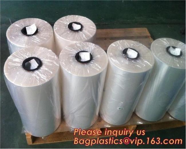 PE Shrink Film White 4m x 50m 210um,Automatic POF Film Heat Shrink Wrap,Food Grade POF shrinkable label Shrink Film pack 23