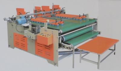 China Semi-auto Pressure Folder Gluer, Non-standard Carton Box Folding + Gluing for sale