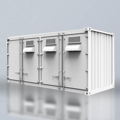 Chine L'énergie containerisée en forme de boîte 720kw de batterie du système 1290KWh de stockage de l'énergie a produit à vendre