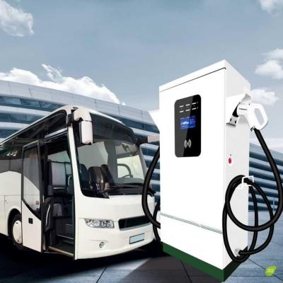 China Intelligent 240KW DC Fast Charger Double Gun Outdoor EV Charging Station for sale