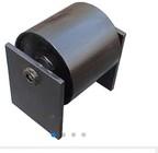 China Dumpster Roll Off Container Wheels Steel Roller Wheels Replacement for sale