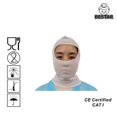 China Cotton OSFA Ppe Hood Disposable Surgical Hood Protective  14INCH for sale