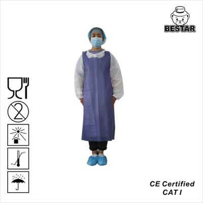 China Reusable Plastic PVC Disposable Protective Apron Full Body Aprons for sale