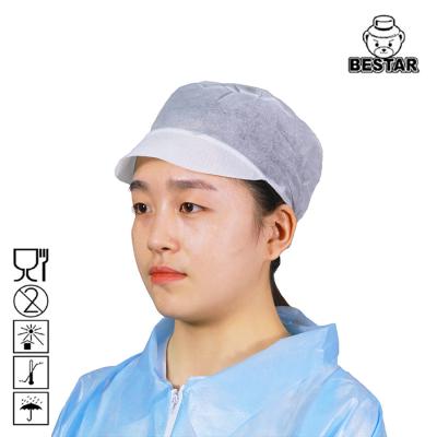 China Custom SPP Snood Disposable Nonwoven Cap Headwear For Kitchen for sale
