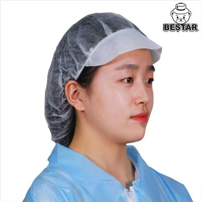 Chine Breathable 18-28 Inch Disposable Hair Caps  EU2016 Non Woven Disposable Bouffant Cap à vendre