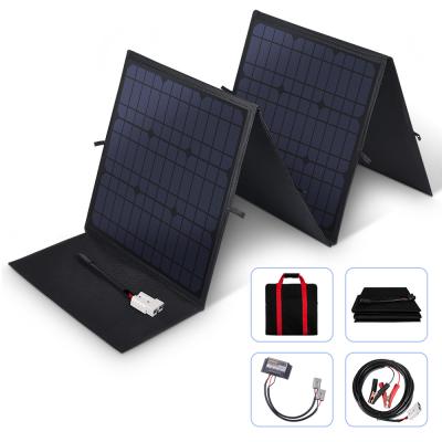 China 100W Hiking Solar Folding Bag Solar Travel Backpack for sale