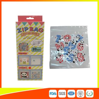 China Multifunctional Waterproof Zip Lock Plastic Bags Sealable Custom Printing for sale