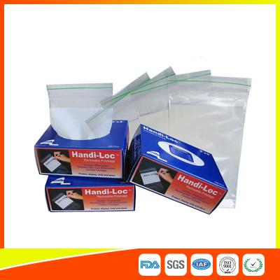 China Plastic Reclosable Industrial Ziplock Bags For Nuts / Bolts / Hardware Packaging for sale