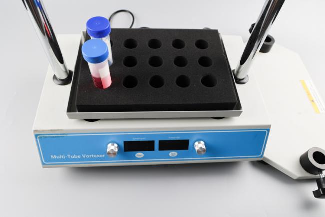 500-2500rpm Laboratory Multi Tube Rotator Liquid Gel Shaker Vortex Mixer