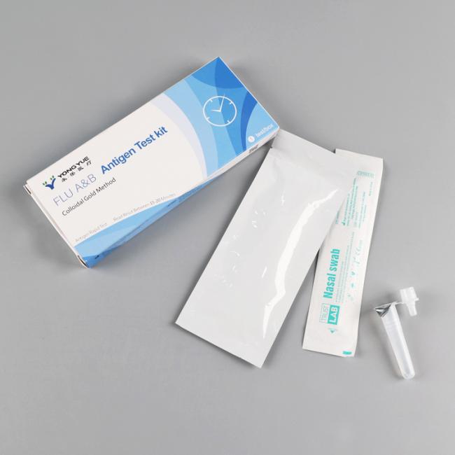 Medical Level Self Rapid Test Kits 15-20 Minutes Virus Antigen Flu A B Rapid Diagnostic Test Kit