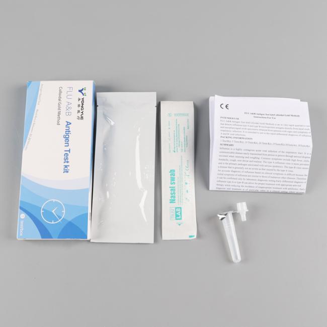 High Accuracy Diagnostic Test Kit Nose Influenza A&B Flu