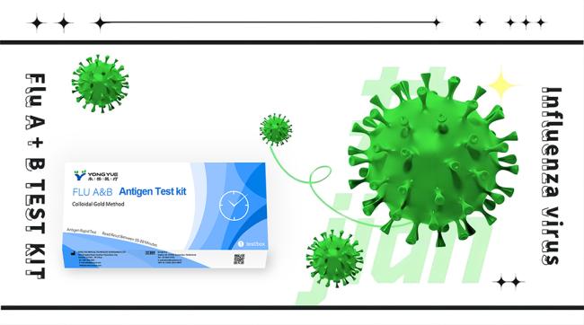 Medical Level Self Rapid Test Kits 15-20 Minutes Virus Antigen Flu A B Rapid Diagnostic Test Kit