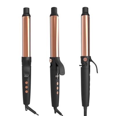 China Smart Long Barrel Automatic Hair Curler Rotating Ceramic Curling Iron for sale