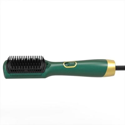 China OEM ODM Ceramic Hair Straightener Brush Portable Ionic Hair Straightener Brush for sale