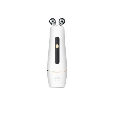 China Skin Electric Face Tightening Machine Vibrating EMS Face Lifting Massage Roller Machine for sale