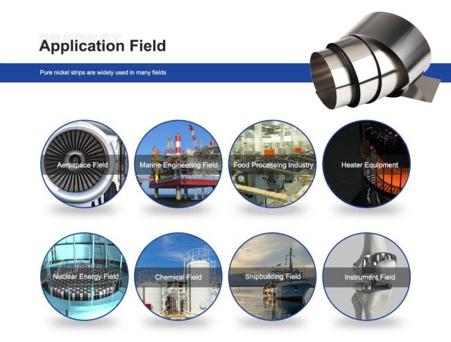 Pure Nickel Strip Application