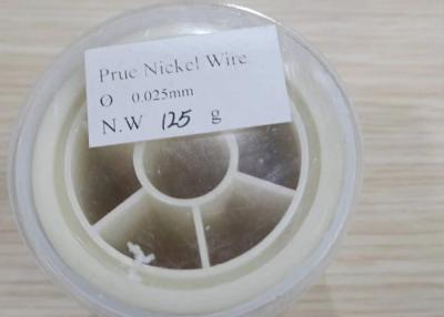China 99.9% Pure Nickel Wire 0.025 Mm Np2 From Factory Price for sale
