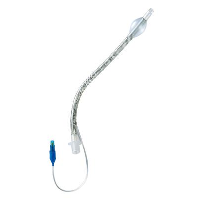 China Smooth Clear Reinforced Endotracheal Tube Low Profile Cuffed Endotracheal Tubes for sale