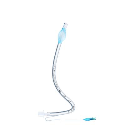 China Hospital Disposable Preformed Nasal Tracheal Tube Low Profile Cuffed ETT Tube for sale