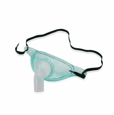 China Máscara facial de PVC / Nylon não re-respiradora, máscara de traqueostomia para adultos à venda