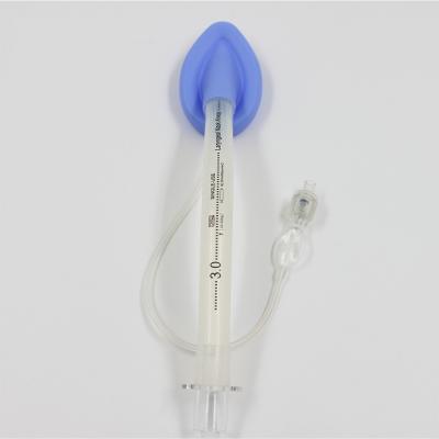 China Máscara laríngea de almohadilla blanda de vía aérea médica de PVC Anestesia Máscara respiratoria en venta