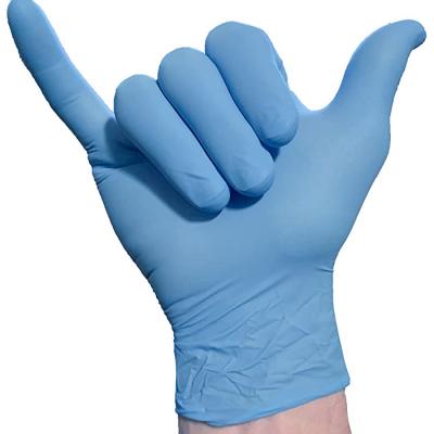 China Adult Disposable Medical Nitrile Gloves Hospital Examination Nitrile Gloves for sale