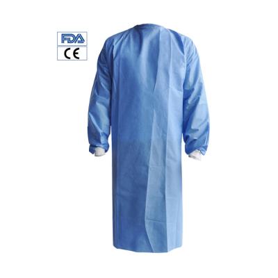 China Doctor / Nurse Dental Disposable Gowns , Surgical Isolation Gown AAMI Level 1 2 3 4 for sale