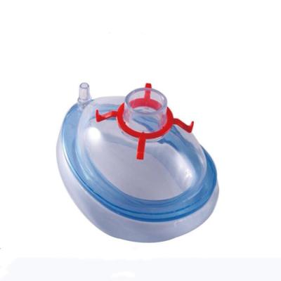 China Medical PVC Air Cushion Face Mask , Disposable Anesthesia Face Mask for sale