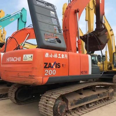 China ZX200LC-3 Used Hitachi Excavator With Isuzu AI-4HK1X Engine 6 Cylinders for sale