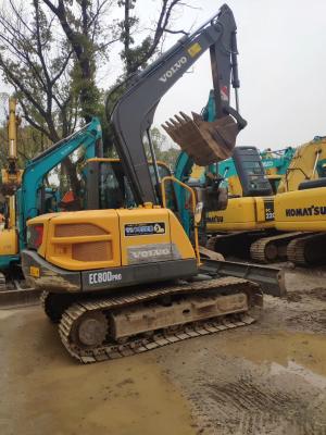 China EC80D Tracked Used Volvo Excavator 8000KG With Volvo D3.4A Engine for sale