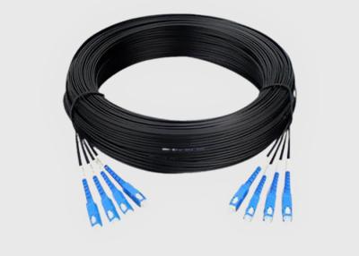 Chine la correction optique recto de fibre de 2.0mm SC/UPC câblent les 100 mètres unimodaux à vendre