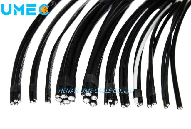 Overhead Insulated Triplex Service Drop Cable ABC Cable AAC-XLPE Cables