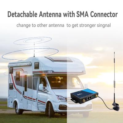 China Metal Shell 32User Wifi Wireless Industrial 4G LTE Router For Truck Car Tax Camper for sale
