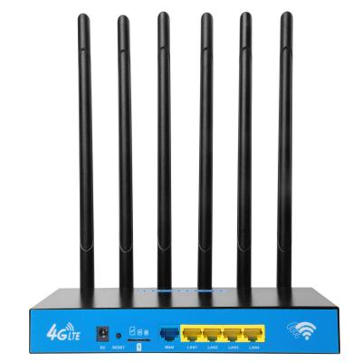 China 1200mbps 4G LTE Sim Card Router Unlock Dual Band Wifi Router for sale