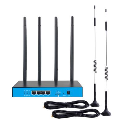 China Wifi Chipset 2.4GHz 4G LTE Industrial Router 300Mbps 4G Mobile Router for sale