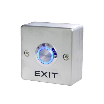 China R53L NO/NC/COM Suface-Mount Zinc Alloy Door Release Push Button,With Led Light for sale