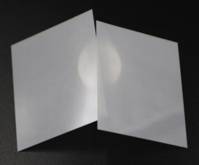China Isolação elétrica de lustro de derretimento branca da folha cerâmica da alumina da placa da bolacha da alumina à venda