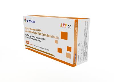 China ISO CIA Tumor Marker Alpha Fetoprotein Rapid Test Cassette for sale