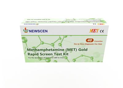 China FDA One Step In Vitro Diagnostic MET Drug Rapid Test Kit for sale