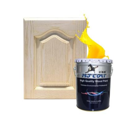 China Non Toxic Transparent High Gloss PU Wood Paint High Hardness Polyurethane Paint For Wood for sale