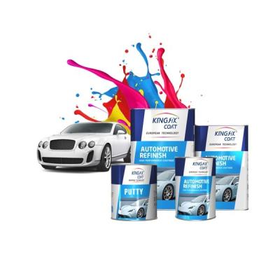 Cina CAS 79-10-7 Vernice spray blu brillante 2K SGS Top Coat Paint per auto in vendita
