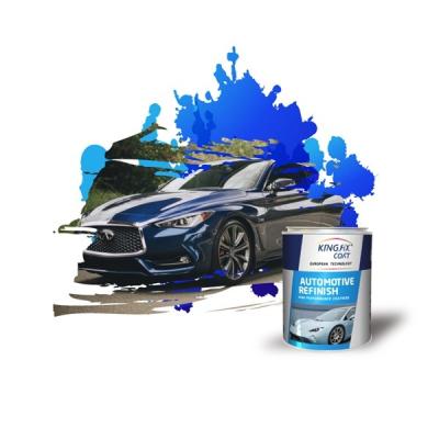 China Transparent Medium Solid Car Paint Hardener Slow Drying Automotive Paint With Hardener for sale