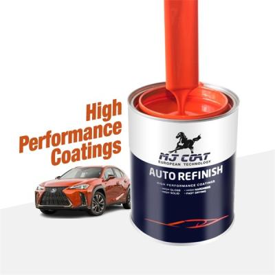 China 1K Solid Color Auto Refinish Paint High Adhesion Car Refinish Paint for sale