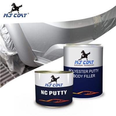 China Fast Dry High Solid Car Body Putty Filler Acrylic Auto Primer 4kg for sale