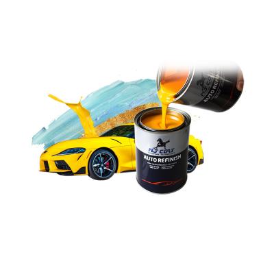 China Pearl White Automotive Top Coat Paint Custom Auto Spray Paint for sale