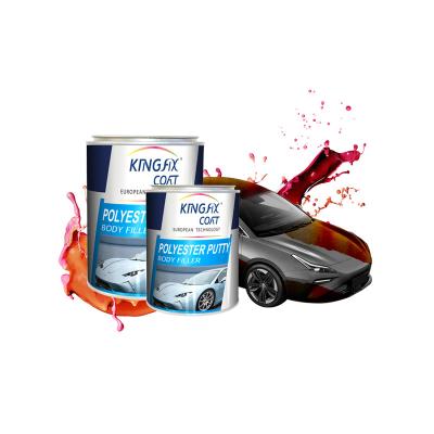 China Easy To Fill Car Body Filler Smoother Texture Non - Separating Formula for sale