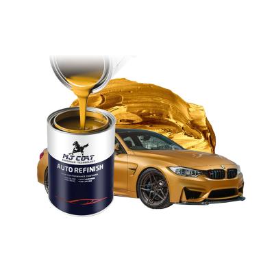 China 1-2 Hours Dry Time Auto Clear Coat Paint 1 Color Glossy And Matte Finish for sale