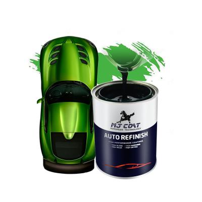 China Topcoat Substrate Auto Clear Coat Paint topcoat With 2-3 Coats Required 1-2 Hours Dry Time for sale
