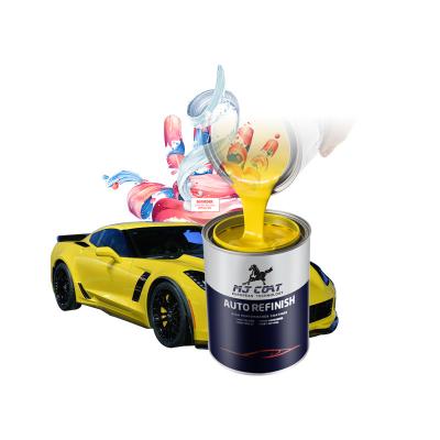 China High Gloss Sheen Auto Clear Coat Paint For Clear Finish And Thinner Cleanup en venta