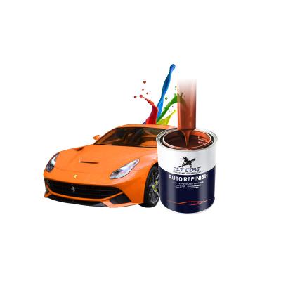 China 2-3 Hours Dry Time High Gloss Automotive Top Coat Paint for Cars and Automobiles for sale